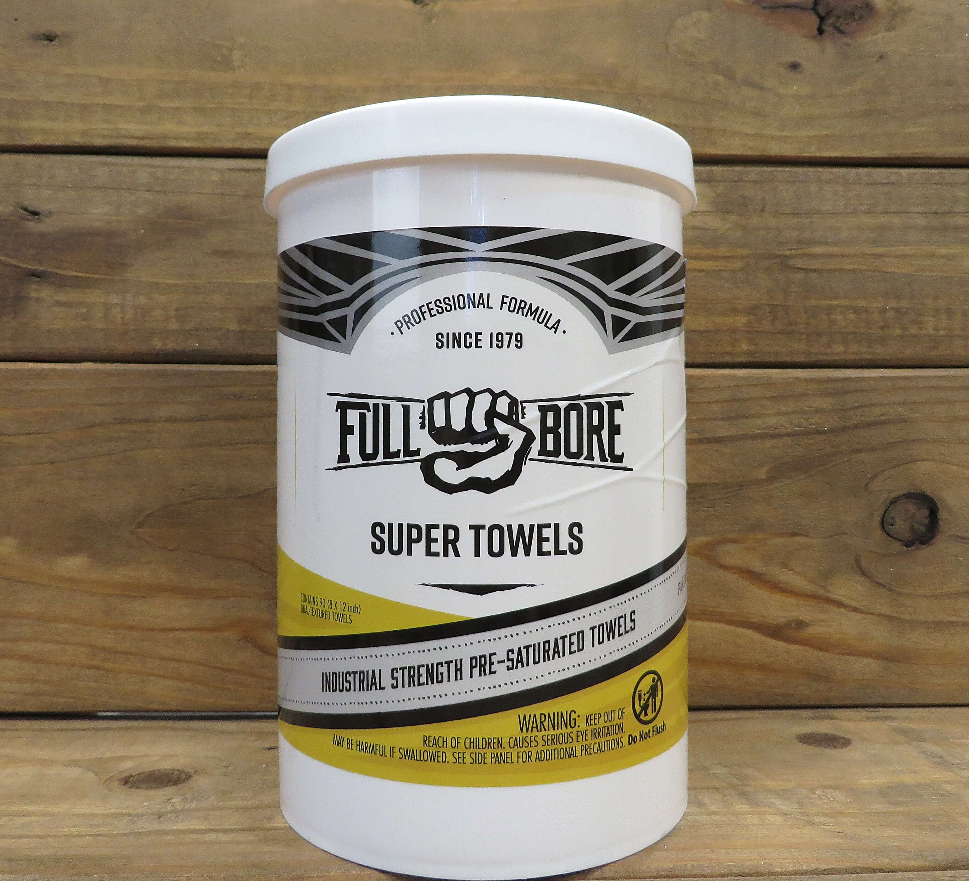 Blue Press Ink Full Bore Super Towels – 90 Pre-Saturated Industrial Cleaning Towels