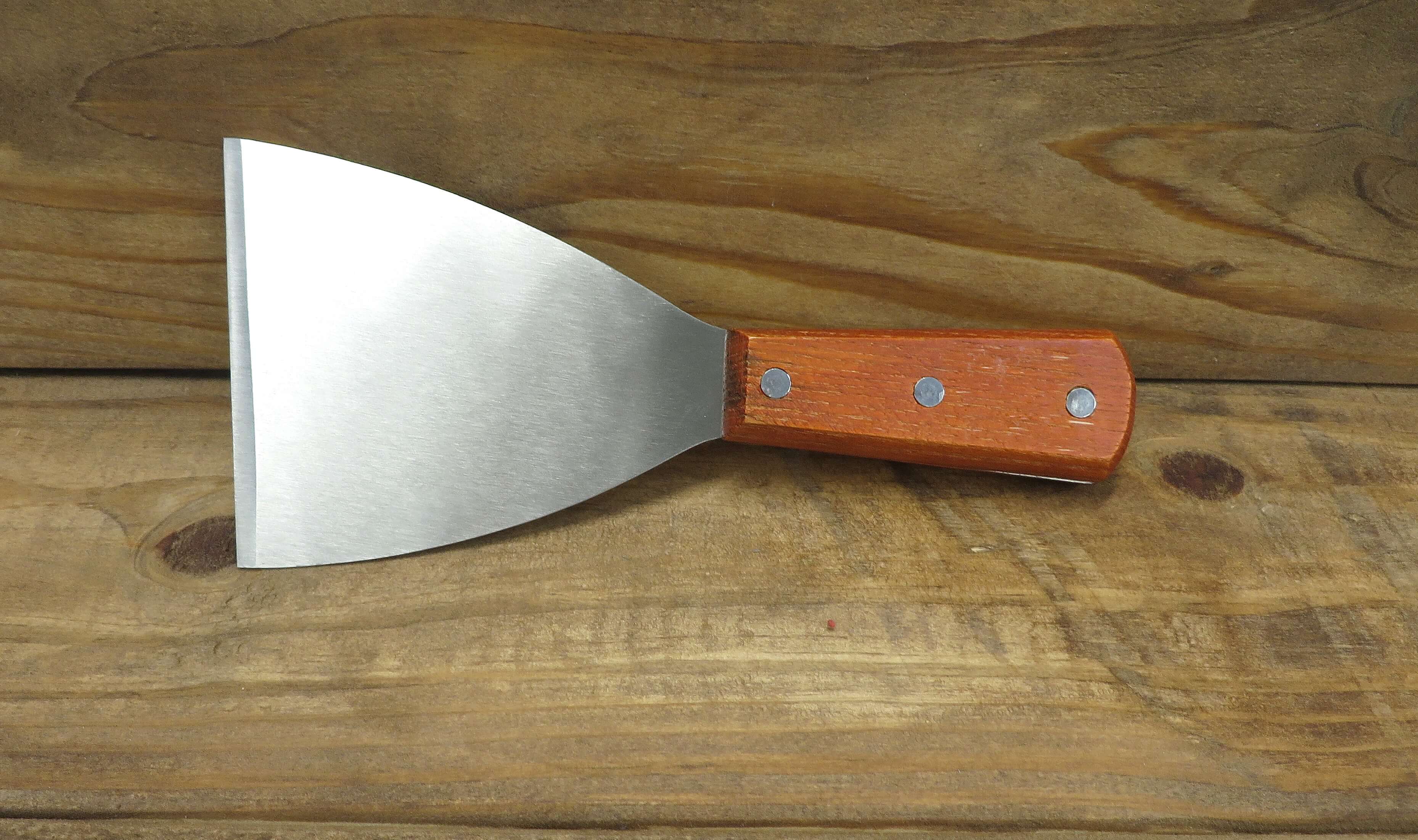 Blue Press Ink 4” Stainless Steel Ink Knife – Precision Mixing & Application Tool