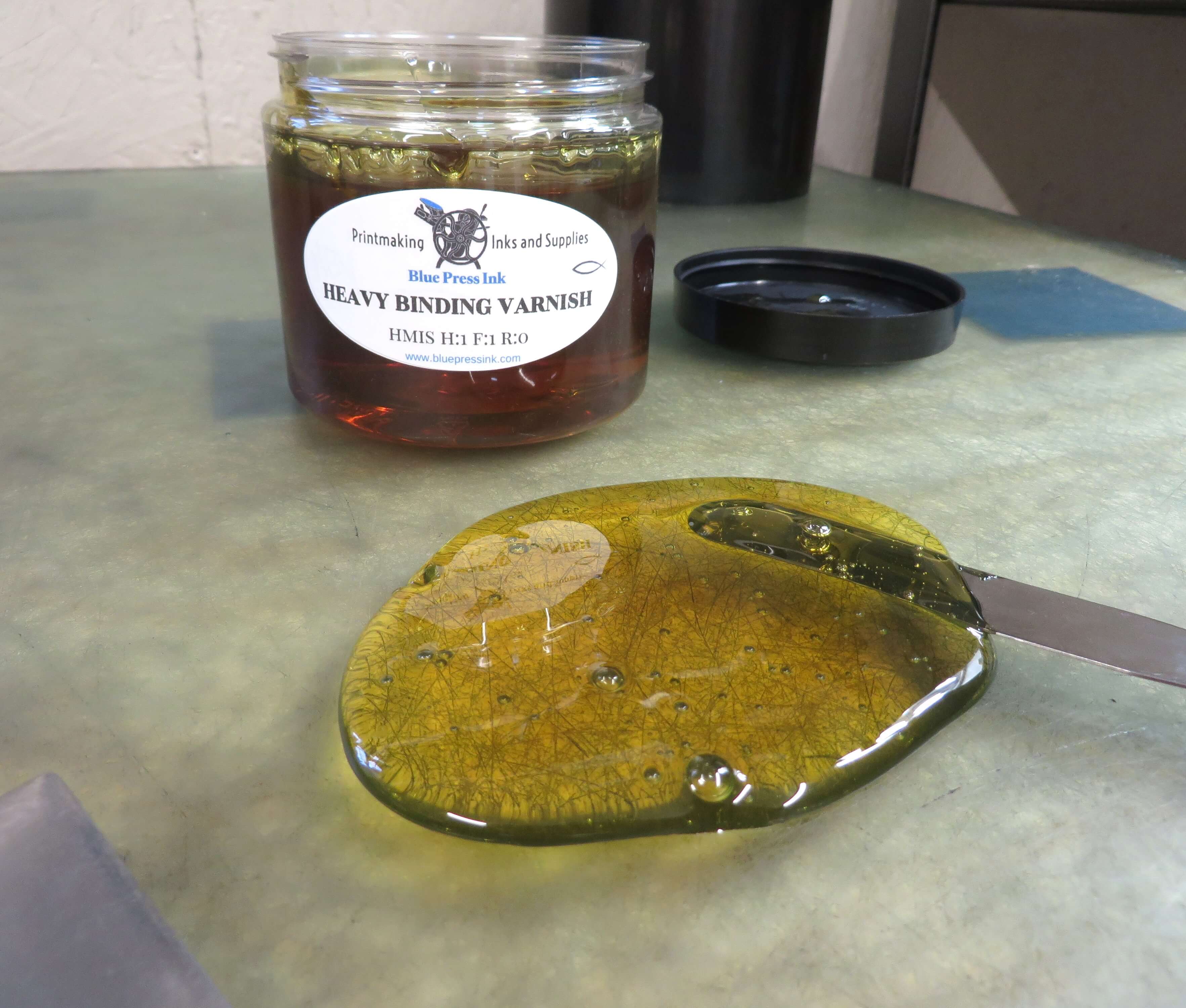 Blue Press Ink Heavy Binding Varnish – Boost Ink Tack, Body & Control