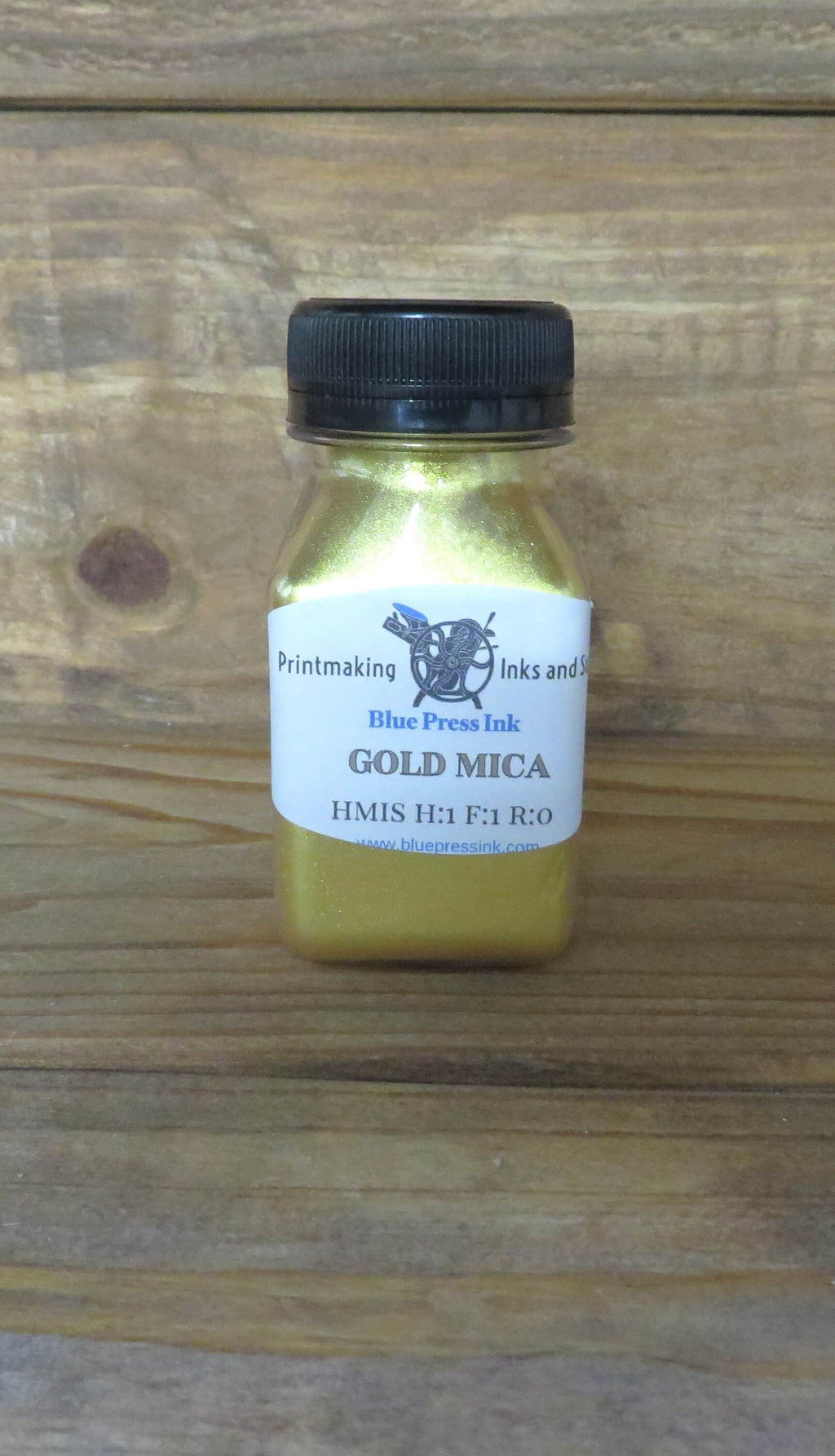 Blue Press Ink Powdered Mica – Add Sparkle, Shine & Dimension to Your Prints