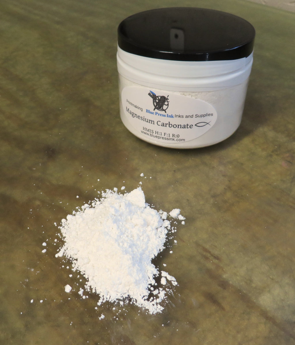 Blue Press Ink Magnesium Carbonate – Ink Stiffening Powder (60g)