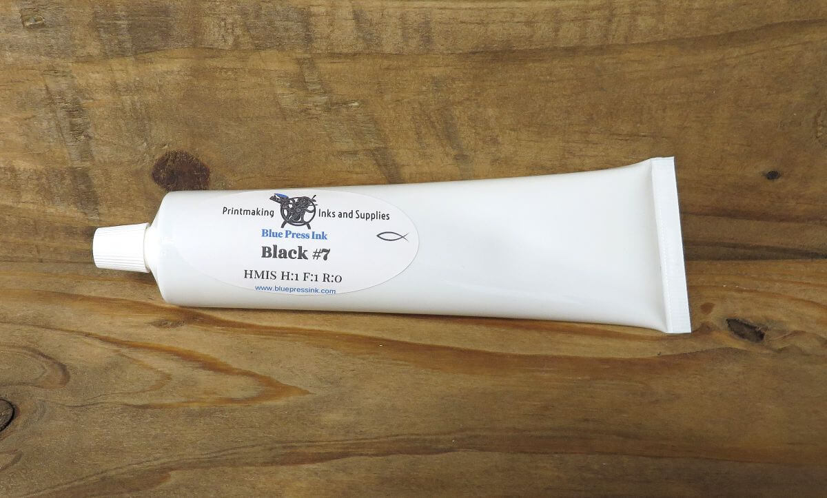 Black #7 – Letterpress Ink