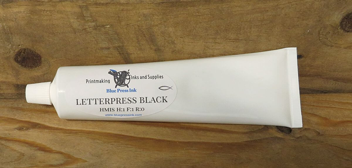 Dense Black – Letterpress Ink