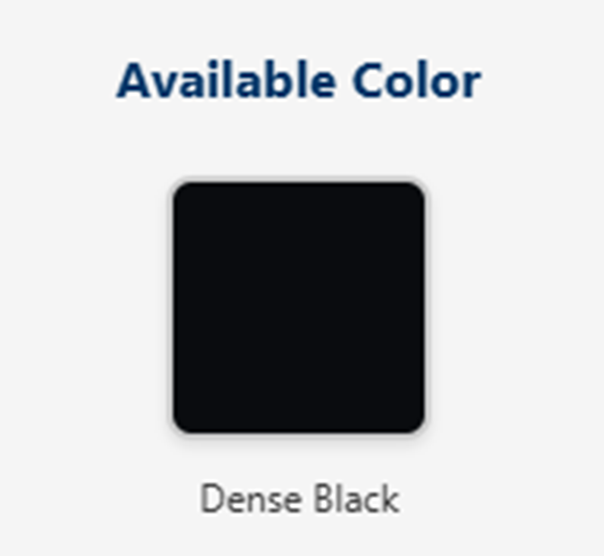 Dense Black – Letterpress Ink